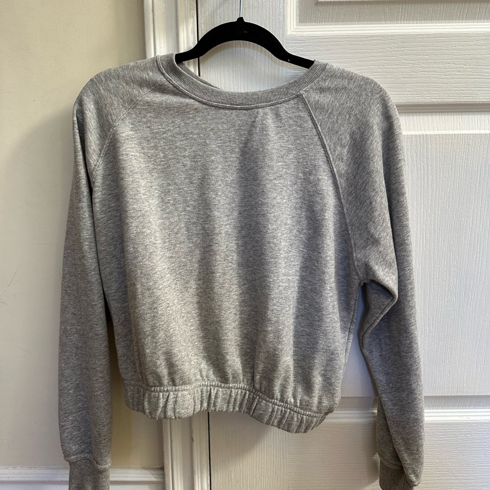 Urban Outfitters grey sweatshirt w open back